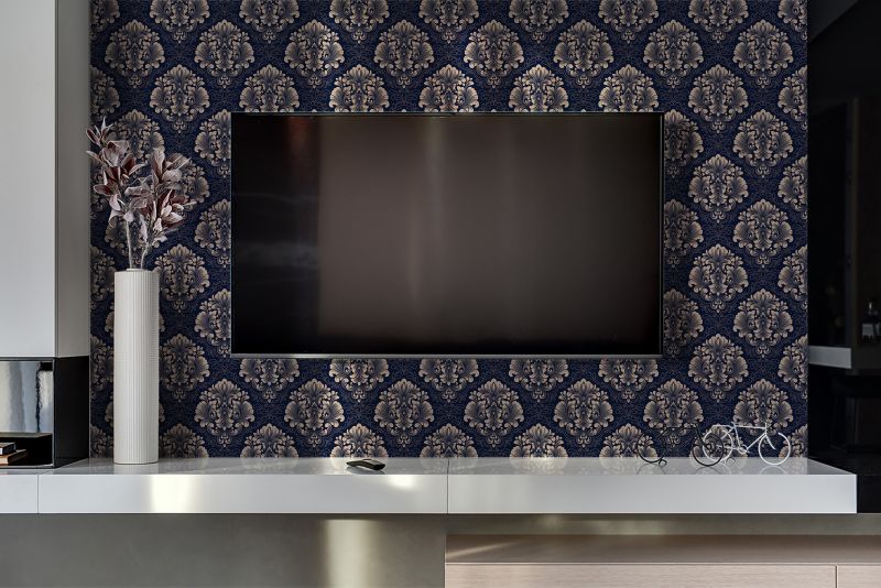 Panel samoprzylepny Tulup 100x50 cm Wzór adamaszku 1 szt.