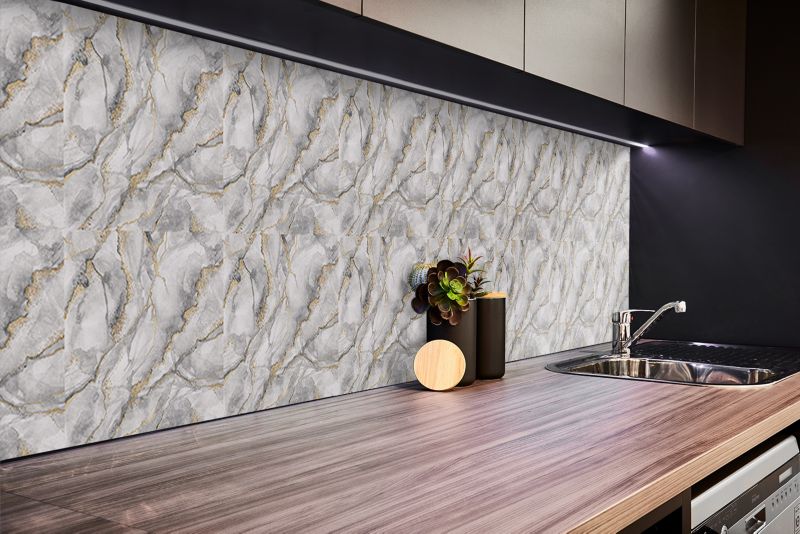 Panel samoprzylepny Tulup 100x50 cm Wzór marmuru 1 szt.