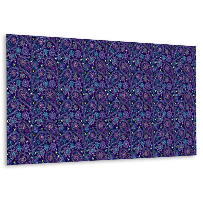 Panel samoprzylepny Tulup 100x50 cm Wzór Paisleya 1 szt.