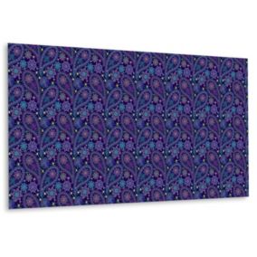 Panel samoprzylepny Tulup 100x50 cm Wzór Paisleya 1 szt.