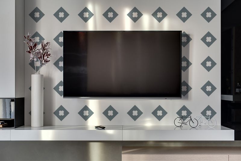 Panel samoprzylepny Tulup 100x50 cm Wzór rombowy 1 szt.