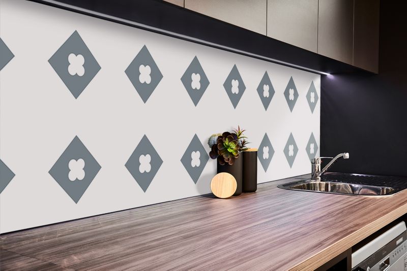 Panel samoprzylepny Tulup 100x50 cm Wzór rombowy 1 szt.