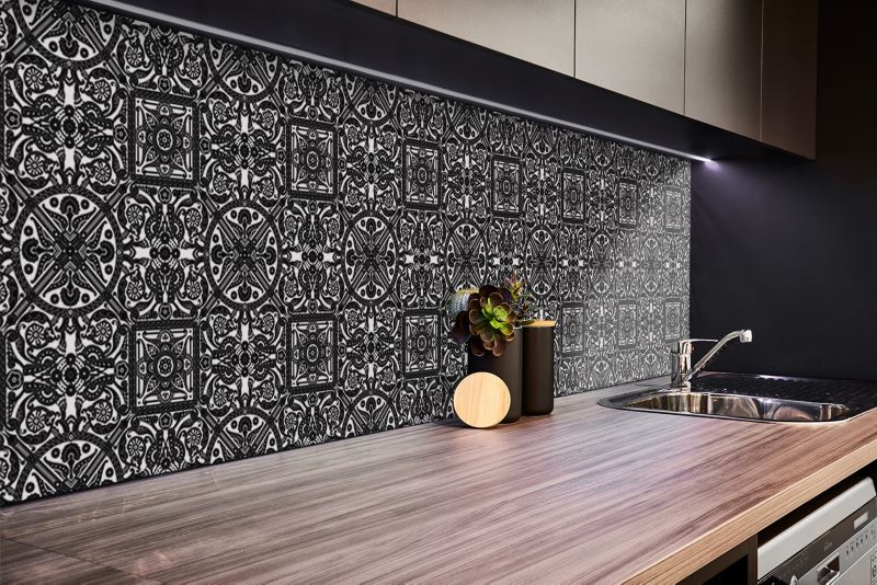 Panel samoprzylepny Tulup 100x50 cm Wzór vintage z Bliskiego Wschodu 1 szt.