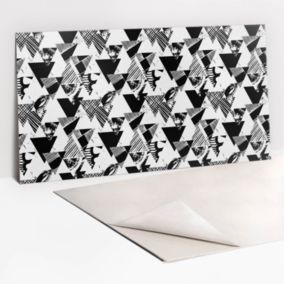 Panel samoprzylepny Tulup 100x50 cm Wzorzyste trójkąty 1 szt.