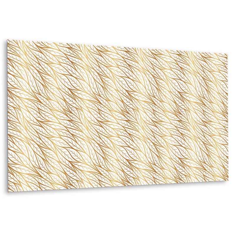 Panel samoprzylepny Tulup 100x50 cm Złoty liść 1 szt.