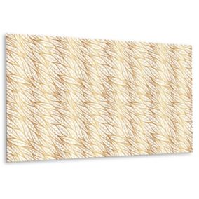 Panel samoprzylepny Tulup 100x50 cm Złoty liść 1 szt.