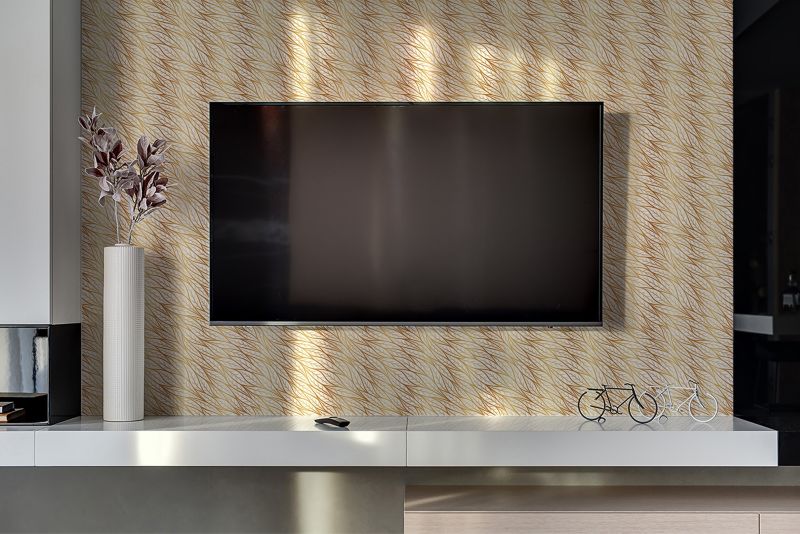 Panel samoprzylepny Tulup 100x50 cm Złoty liść 1 szt.