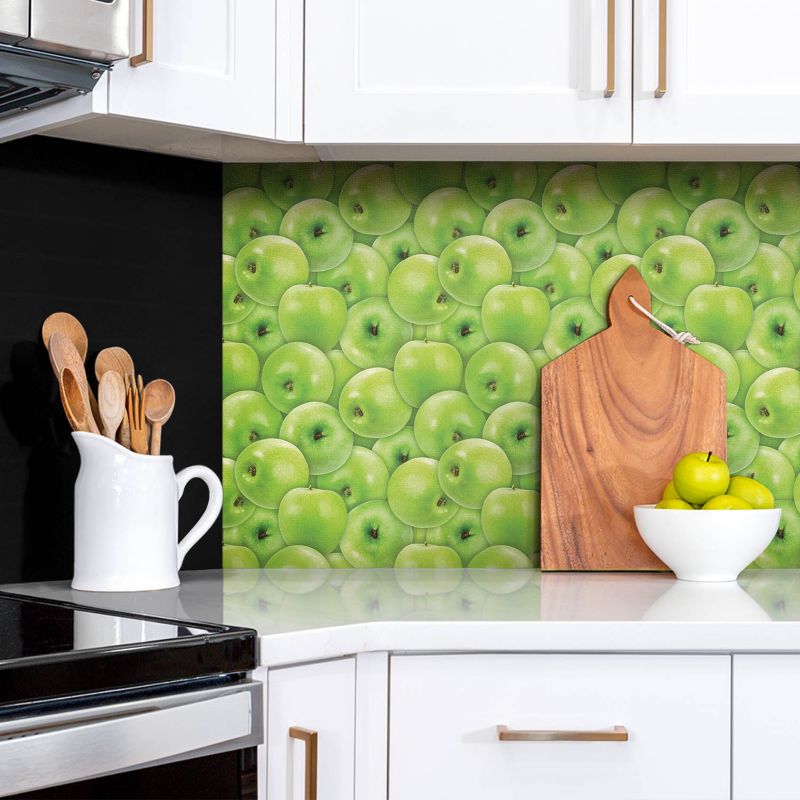 Panel samoprzylepny Tulup 100x50 cm Zielone jabłka 1 szt.