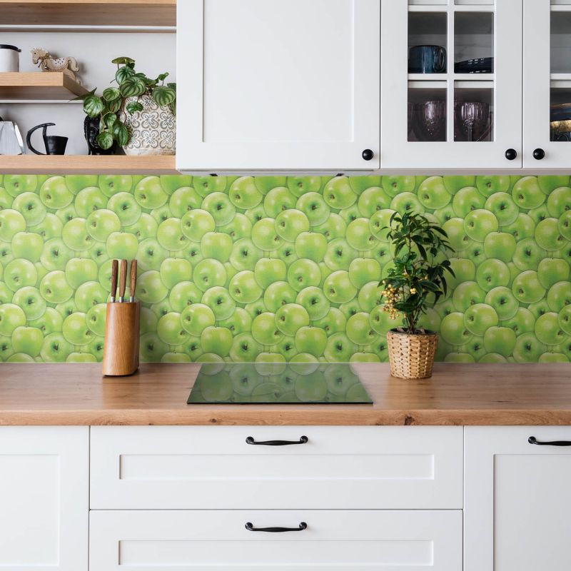 Panel samoprzylepny Tulup 100x50 cm Zielone jabłka 1 szt.