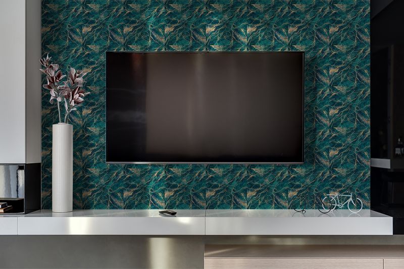 Panel samoprzylepny Tulup 100x50 cm Zielony malachit 1 szt.