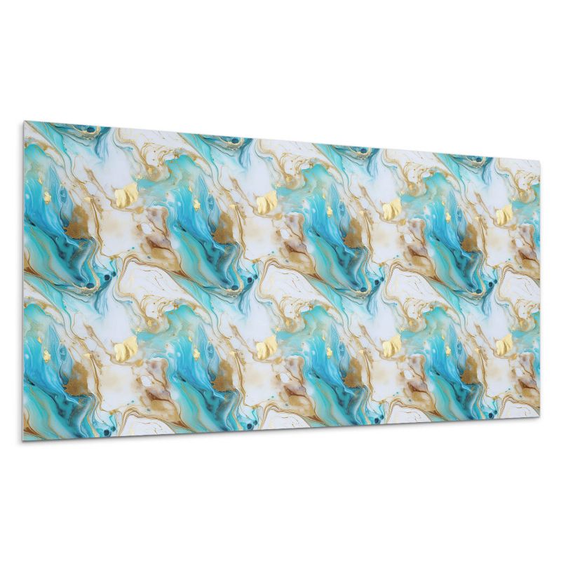 Panel samoprzylepny Wallfluent 120x60 cm Abstrakcyjny wzór fal i plam 1 ...