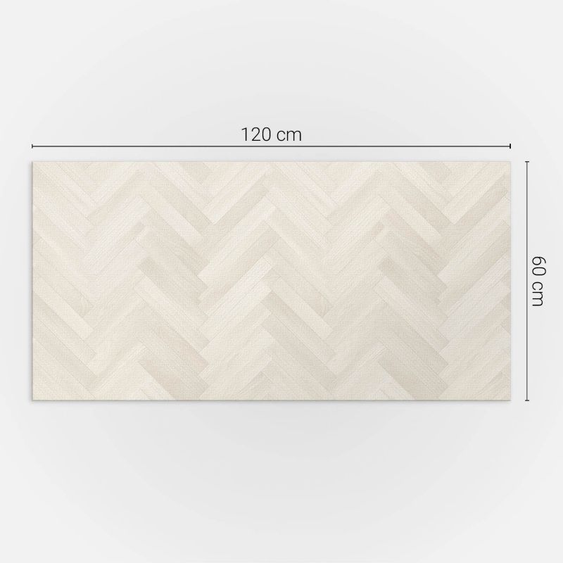 Panel samoprzylepny Wallfluent 120x60 cm Deseniarka jodełkowa w drewnie 1 szt.