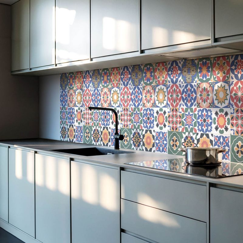 Panel samoprzylepny Wallfluent 120x60 cm Mozaikowe wzory w liniach 1 szt.