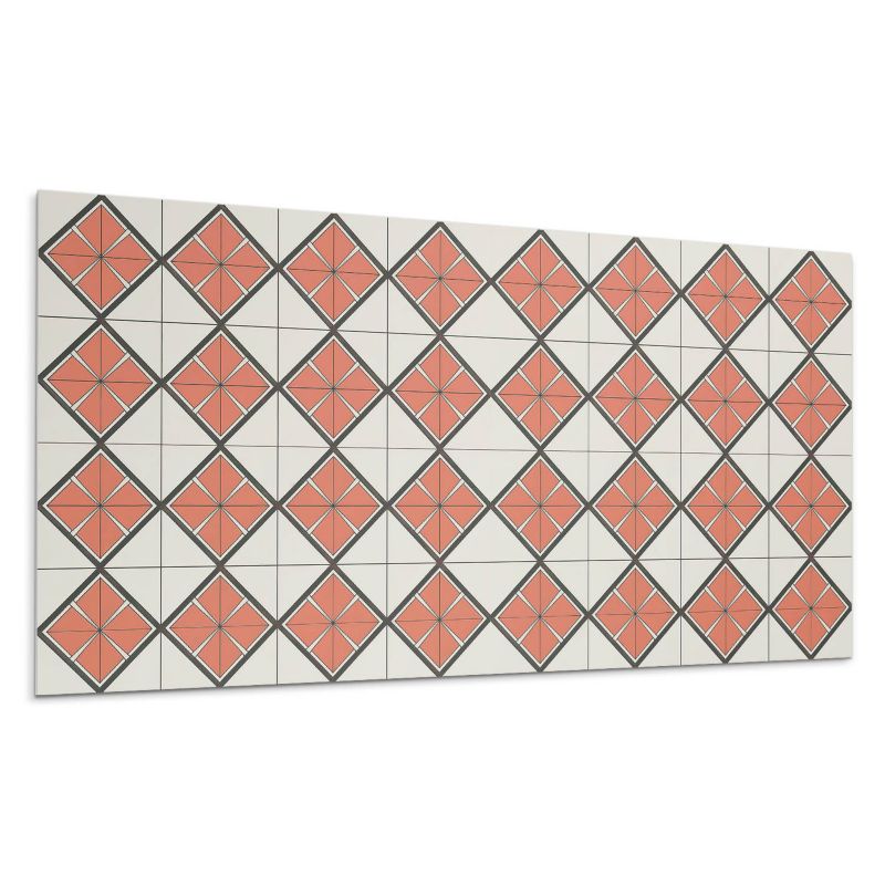 Panel samoprzylepny Wallfluent 120x60 cm Romby w nowoczesnej geometrii 1 szt.