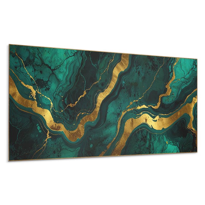 Panel samoprzylepny Wallfluent 120x60 cm Struktura fal o abstrakcyjnej formie 1 szt.