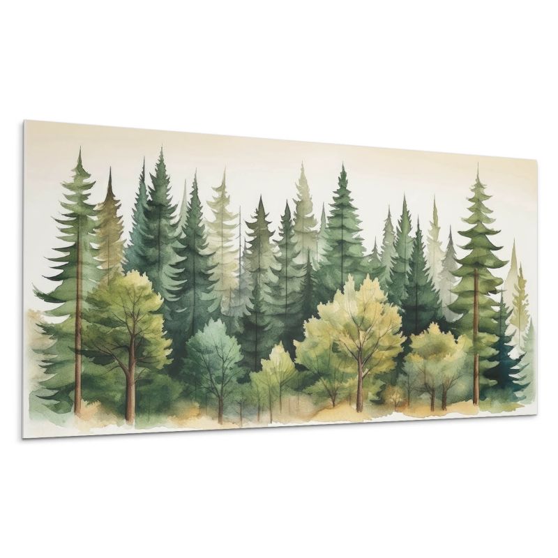 Panel samoprzylepny Wallfluent 120x60 cm Tajemniczy las wśród drzew 1 szt.