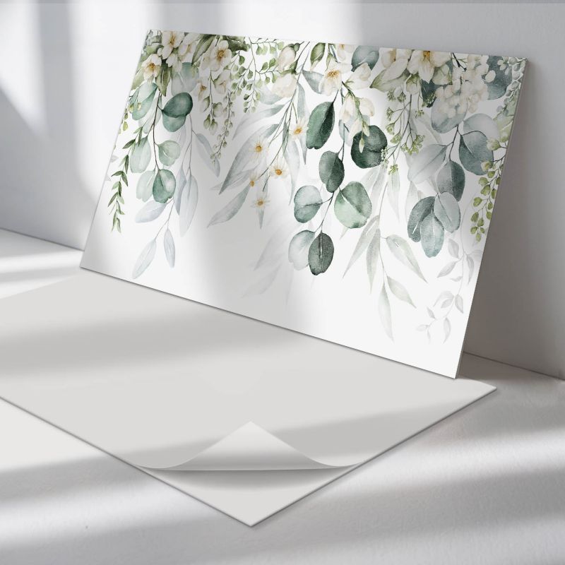 Panel samoprzylepny Wallfluent 120x60 cm Wzory kwiatów i liści 1 szt.