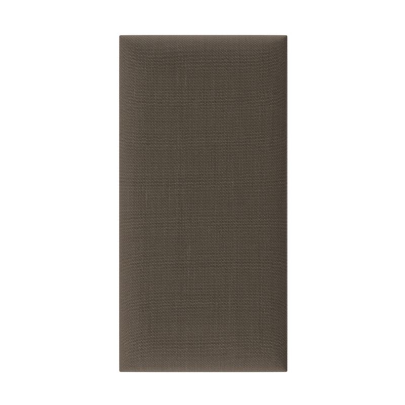 Panel ścienny tapicerowany Stegu B1 PP 60 x 30 cm brązowy len