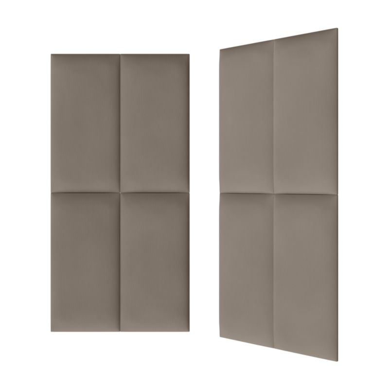 Panel ścienny tapicerowany Stegu B1 PP 60 x 30 cm ciemny beżowy sztruks