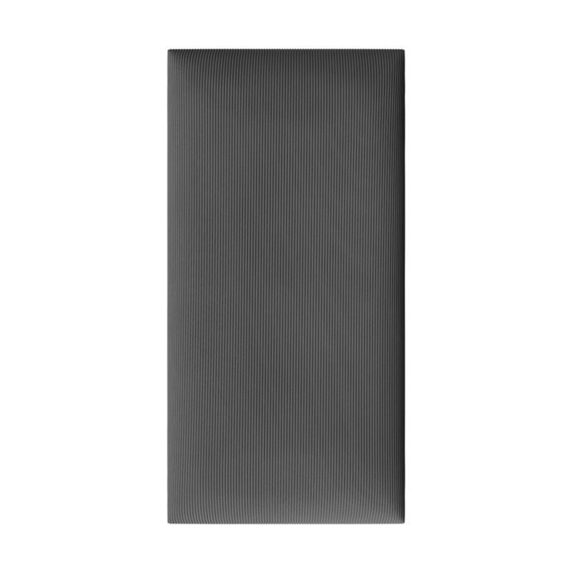 Panel ścienny tapicerowany Stegu B1 PP 60 x 30 cm grafitowy sztruks