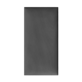 Panel ścienny tapicerowany Stegu B1 PP 60 x 30 cm grafitowy sztruks