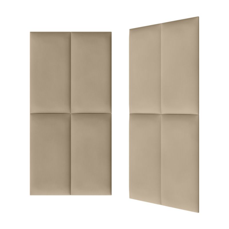 Panel ścienny tapicerowany Stegu B1 PP 60 x 30 cm jasny beżowy sztruks