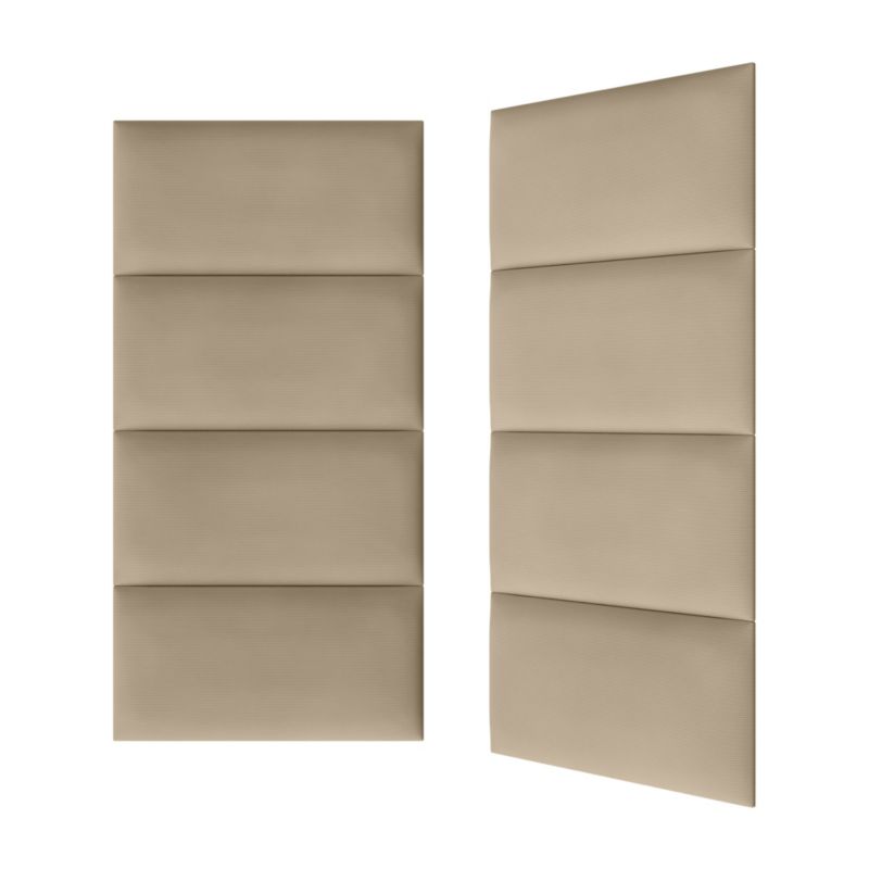 Panel ścienny tapicerowany Stegu B1 PP 60 x 30 cm jasny beżowy sztruks