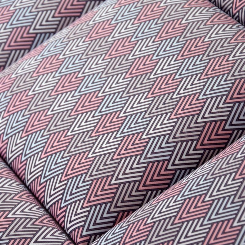 Panel ścienny tapicerowany Stegu Mollis kwadrat 30 x 30 cm 3 D różowy