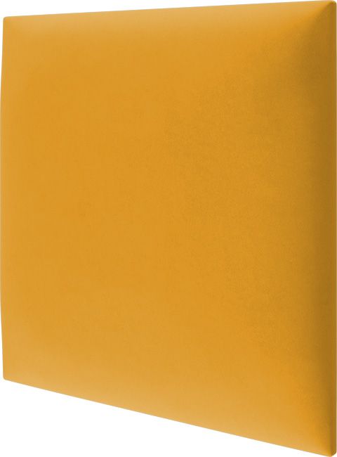 Panel ścienny tapicerowany Stegu Mollis kwadrat 30 x 30 cm żółty