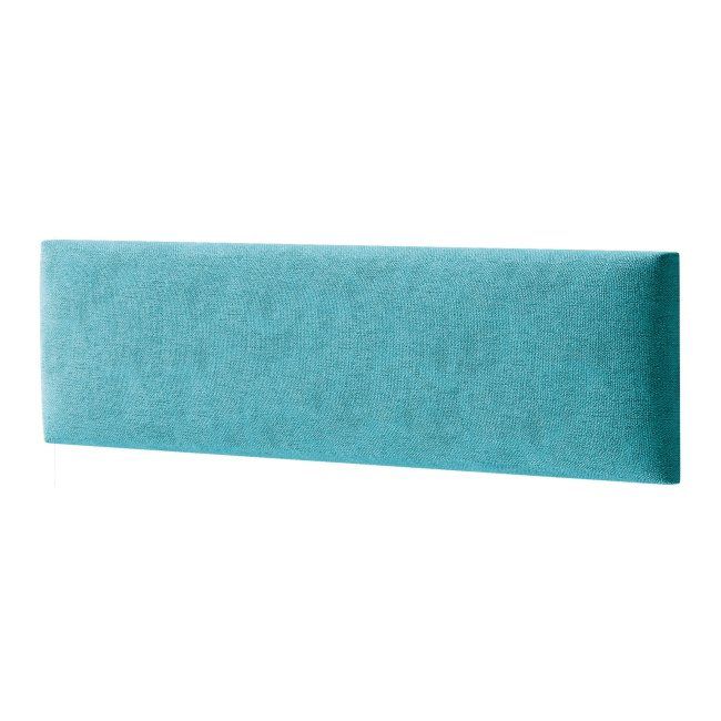 Panel ścienny tapicerowany Stegu Mollis prostokąt 60 x 15 cm turkusowy