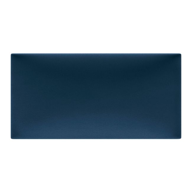 Panel ścienny tapicerowany Stegu Mollis prostokąt 60 x 30 cm ciemnoniebieski