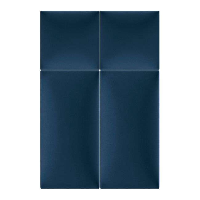 Panel ścienny tapicerowany Stegu Mollis prostokąt 60 x 30 cm ciemnoniebieski
