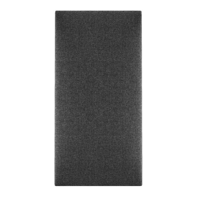 Panel ścienny tapicerowany Stegu Mollis prostokąt 60 x 30 cm ciemny szary