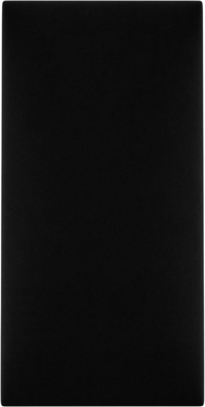 Panel ścienny tapicerowany Stegu Mollis prostokąt 60 x 30 cm czarny