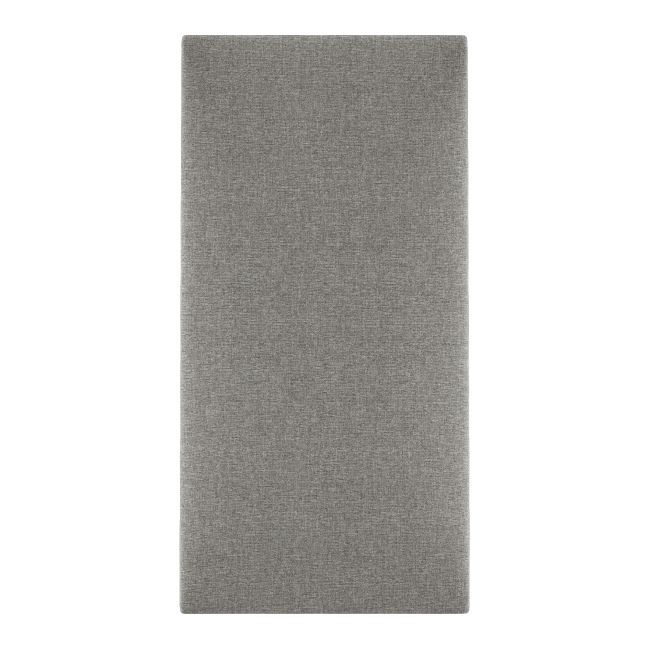 Panel ścienny tapicerowany Stegu Mollis prostokąt 60 x 30 cm szary