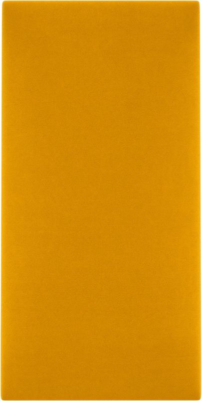 Panel ścienny tapicerowany Stegu Mollis prostokąt 60 x 30 cm żółty