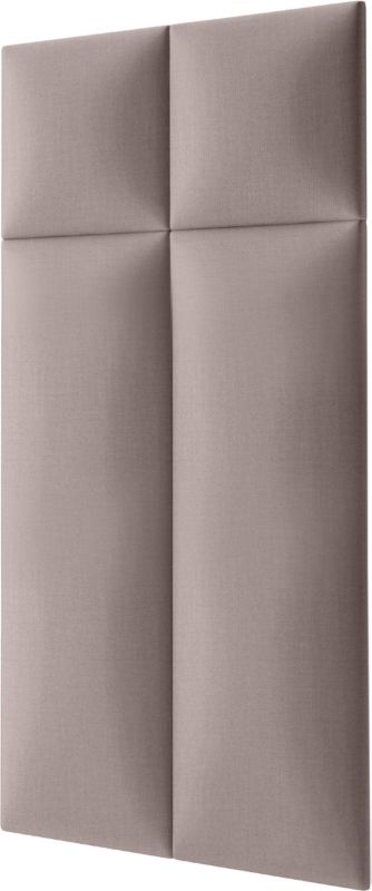 Panel ścienny tapicerowany Stegu Mollis prostokąt 90 x 30 cm beżowy
