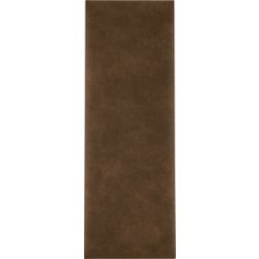 Panel ścienny tapicerowany Stegu Mollis prostokąt 90 x 30 cm ciemny brąz