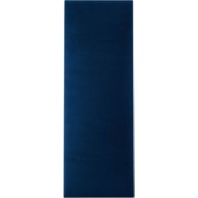 Panel ścienny tapicerowany Stegu Mollis prostokąt 90 x 30 cm ciemny niebieski