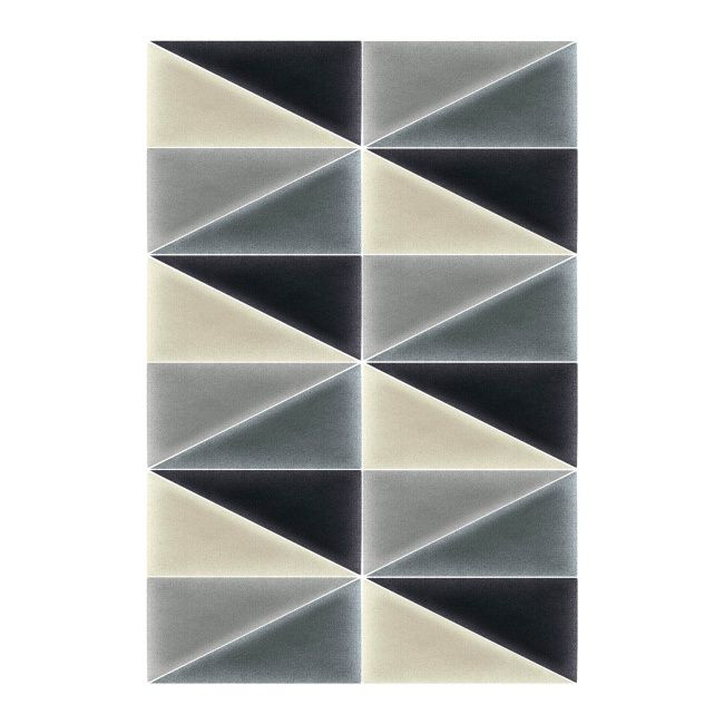 Panel ścienny tapicerowany Stegu Mollis trójkąty 15 x 30 cm beżowy P