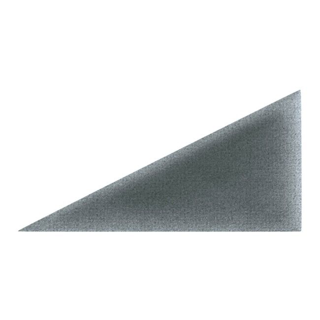 Panel ścienny tapicerowany Stegu Mollis trójkąty 15 x 30 cm ciemnoszary L