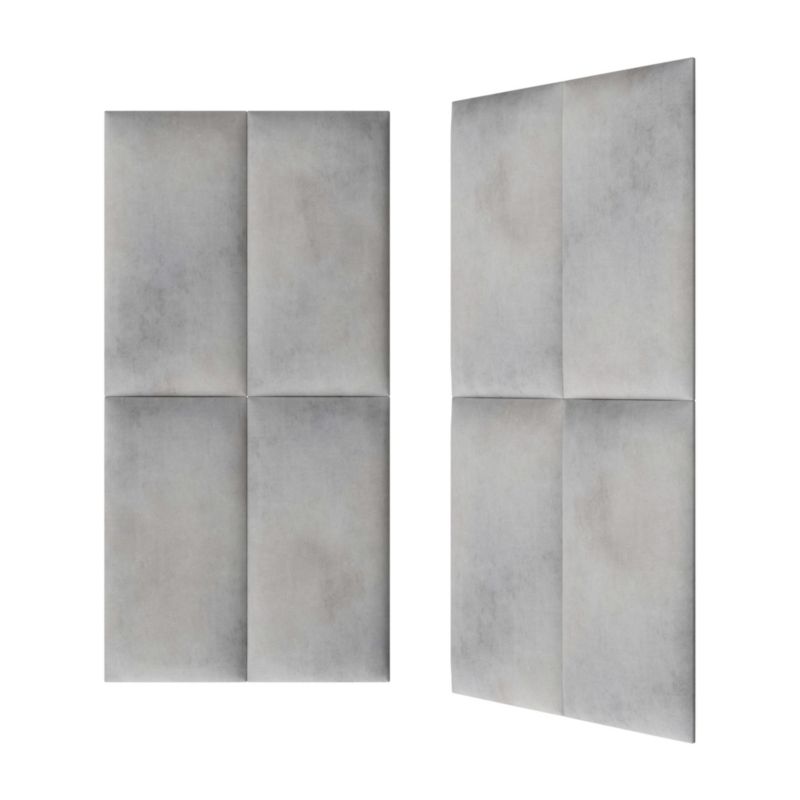 Panel ścienny tapicerowany Stegu Print 60 x 30 cm beton jasny