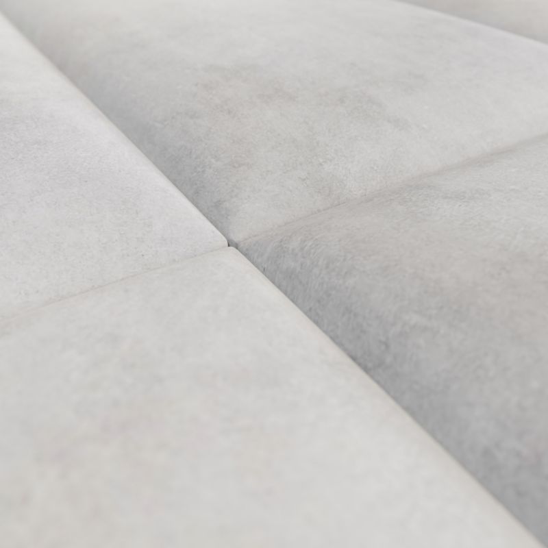 Panel ścienny tapicerowany Stegu Print 60 x 30 cm beton jasny