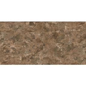 Panel ścienny winylowy SPC Marble Brown 47 x 94 cm 1,767 m2