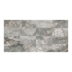 Panel ścienny winylowy SPC Marble Grey 47 x 94 cm 1,767 m2