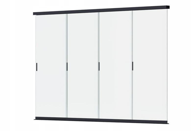 Panel Szklany Przesuwny do Pergoli Ogrodowej ELEGANCE/DELUXE/FUSION 4m Gutroof 1 szt