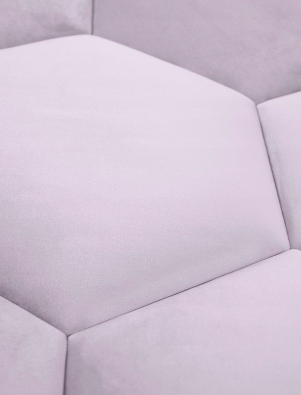 Panel tapicerowany ścienny Stegu wezgłowie 15x15 cm Fioletowy welur - akustyczny, dekoracyjny 1 szt.