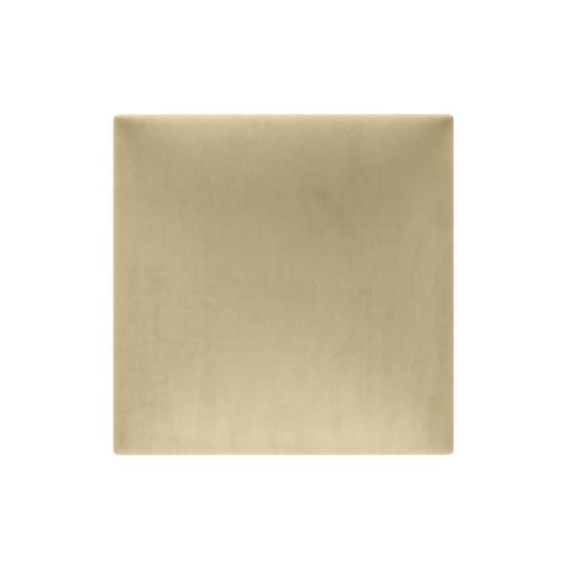 Panel tapicerowany ścienny Stegu wezgłowie 30x30 cm beżowy welur - akustyczny, dekoracyjny 1 szt.