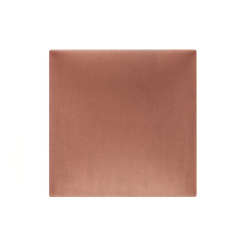 Panel tapicerowany ścienny Stegu wezgłowie 30x30 cm Różowy welur , akustyczny, dekoracyjny 1 szt.