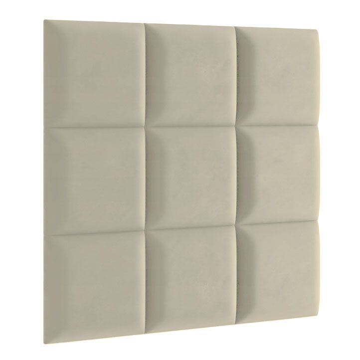 Panel Tapicerowany MaxStone beżowy 30x30 cm wezgłowie 1 szt